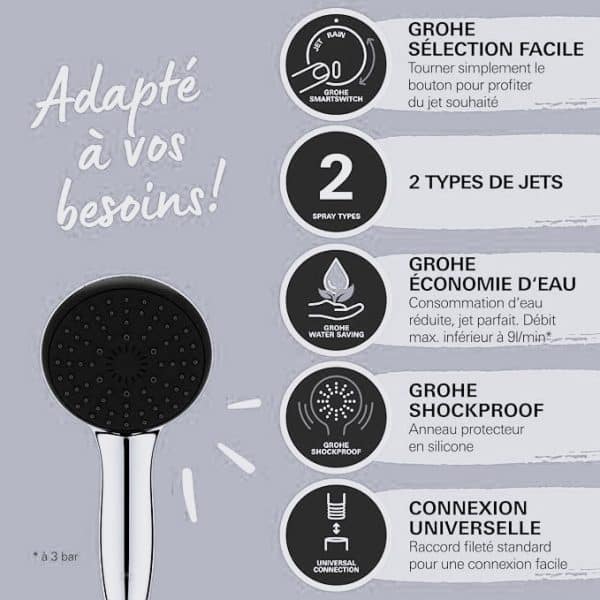 Les différentes caractéristiques présentes sur ce produit permettent de faciliter le quotidien.